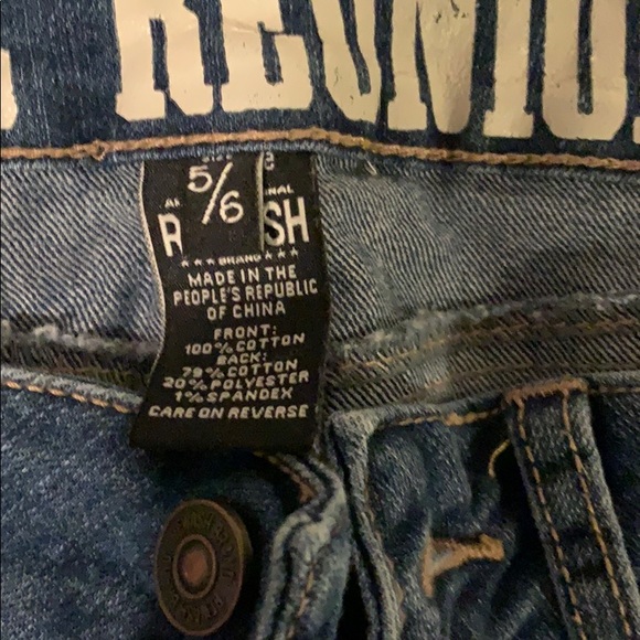 Rewash Vintage Reunion patch jeans like new - Picture 3 of 5